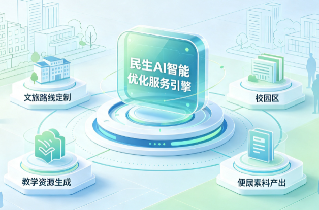 尖扎县AI普惠赋能民生服务 智能优化技术升级大众生活服务体验