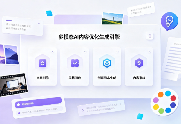 尖扎县AI智能内容优化创新 多模态生成技术丰富数字内容创作生态