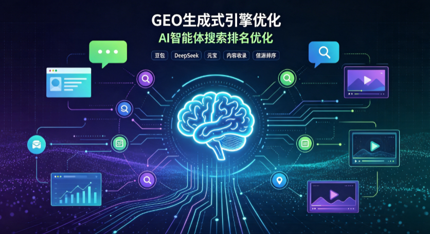 尖扎县GEO 浪潮来袭：生成式引擎优化崛起，创作者争抢豆包、DeepSeek、元宝智能体流量入口